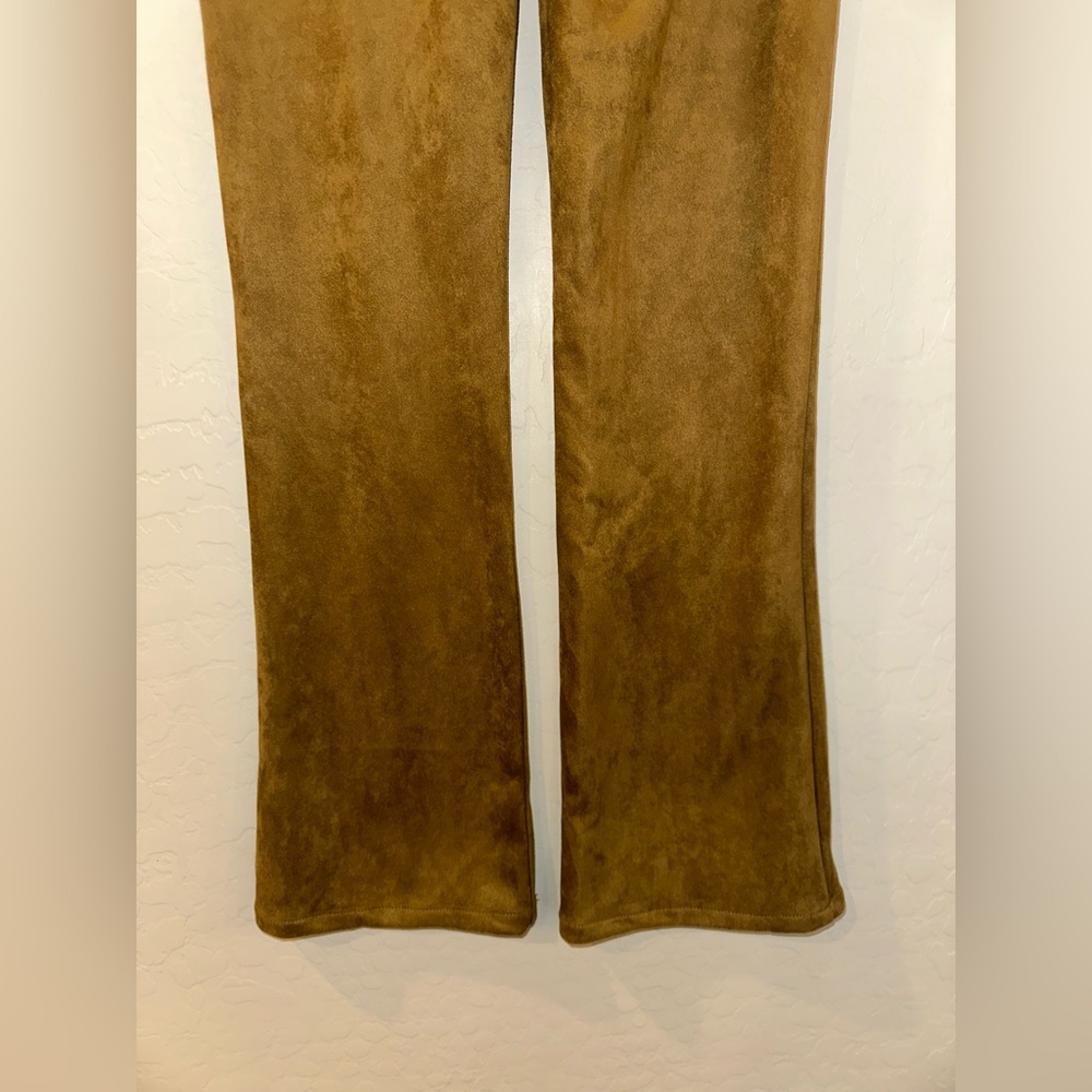 Banana Republic VEGAN SUEDE low rise bootcut jeans Fall 2023 New‎ with tag 25/0 - Picture 10 of 13